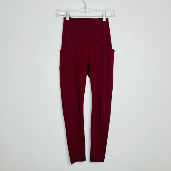 Beyond Yoga PowerBeyond Strive High Waist Pocket Midi Leggings size small - Picture 2 of 8